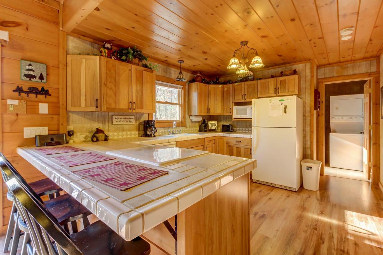 Two Bears Cabin Wear Valley Esterno foto